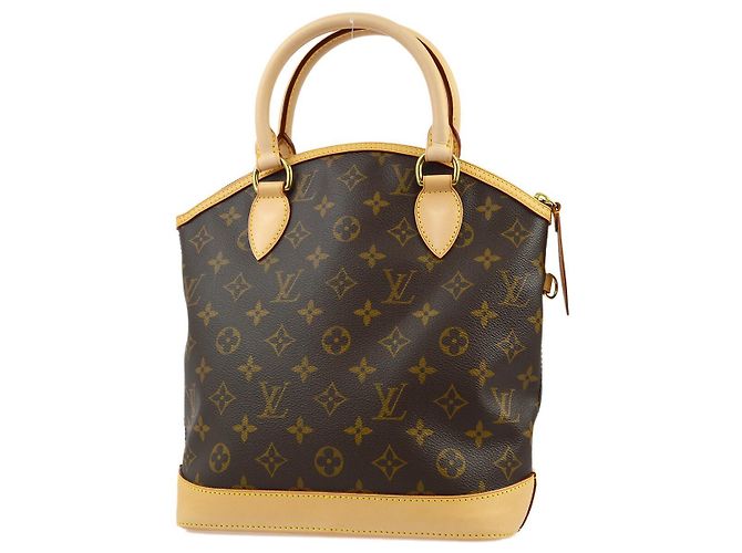 Borsa Lockit Louis Vuitton in tela Monogram verticale Marrone - vista 2