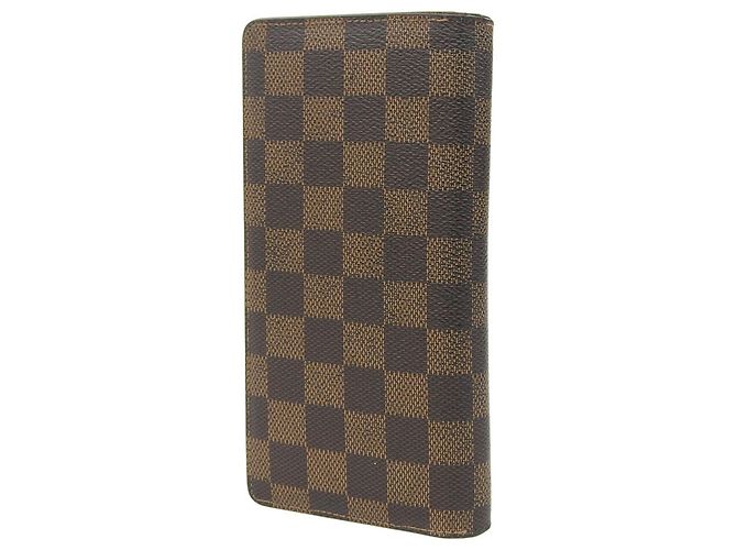 Portafoglio Lungo Bi-fold Damier Brazza Louis Vuitton Damier ebene - vista 2