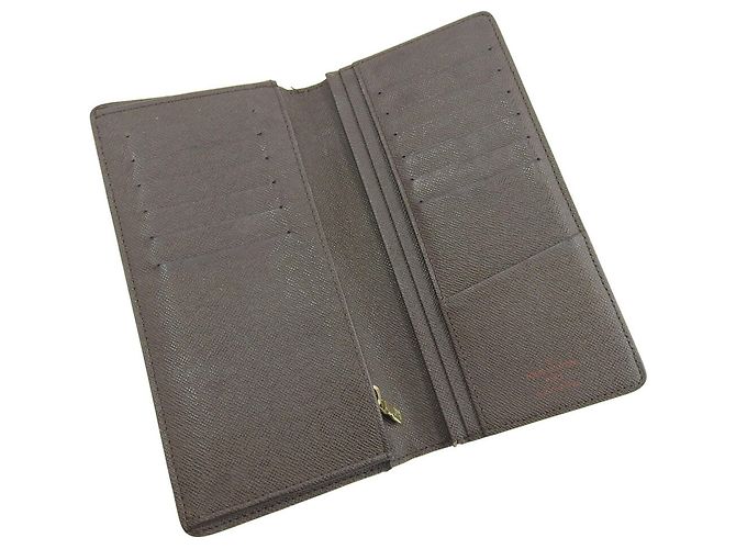 Portafoglio Lungo Bi-fold Damier Brazza Louis Vuitton Damier ebene - vista 9