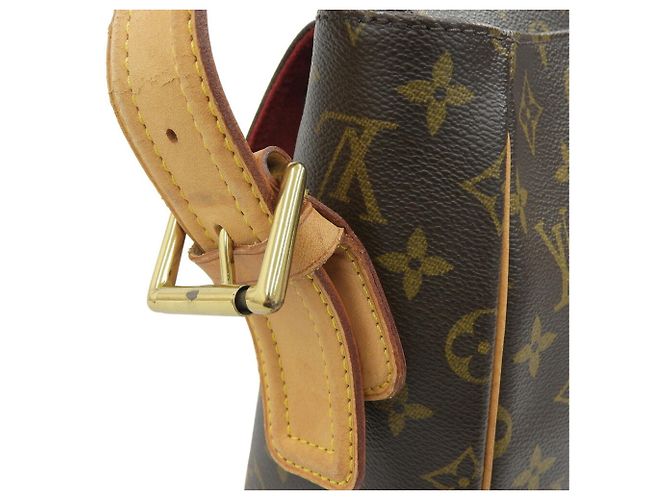 Borsa a Spalla Louis Vuitton Monogram Viva Cite GM Monogramma - vista 6