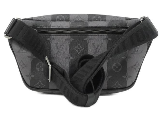 Borsa a spalla Monogram Stripe Eclipse di Louis Vuitton Nero - vista 2