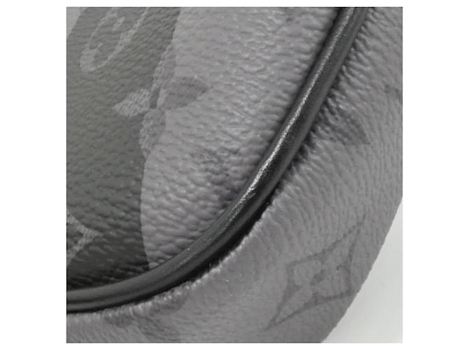 Borsa a spalla Monogram Stripe Eclipse di Louis Vuitton Nero - vista 4