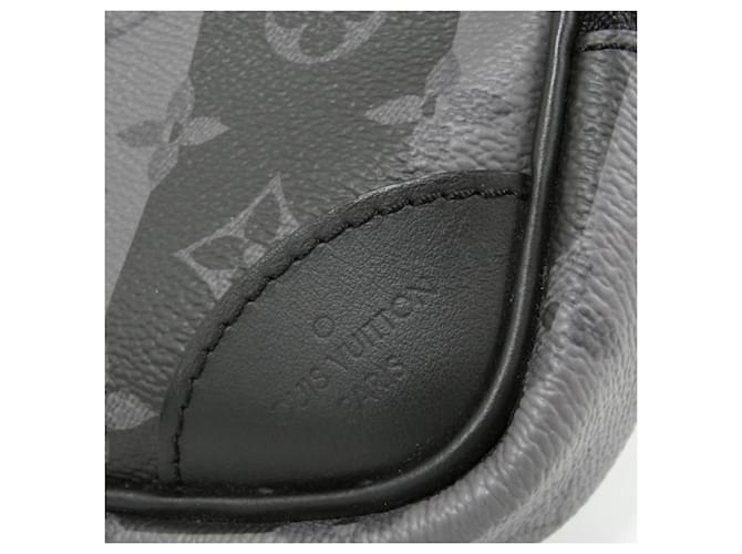 Borsa a spalla Monogram Stripe Eclipse di Louis Vuitton Nero - vista 5