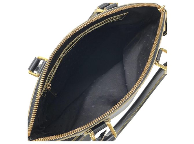 Louis Vuitton Suhali Lockit PM Handtasche Schwarz - Ansicht 6