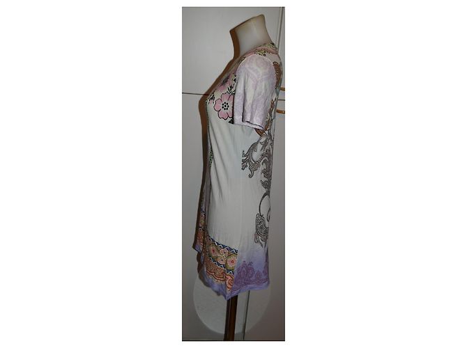 Etro Mini Kleid Baumwolle mehrfarbig Größe 44 Mehrfarben - Ansicht 3