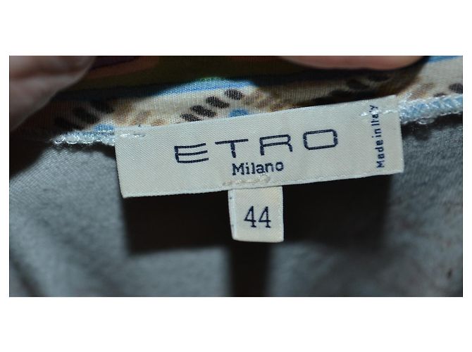Etro Mini Kleid Baumwolle mehrfarbig Größe 44 Mehrfarben - Ansicht 5