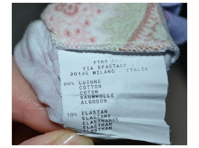 Etro Mini Kleid Baumwolle mehrfarbig Größe 44 Mehrfarben - Ansicht 6