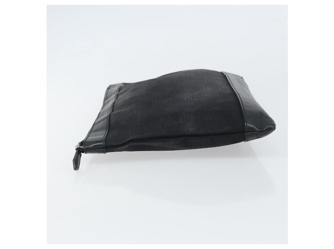 Balenciaga Navy Zip Canvas and Leather Large Nero - vista 4
