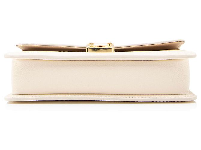 Cartera Metis Monogram Empreinte de Louis Vuitton con cadena Castaño Beige - vista 4
