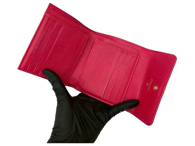 Chanel Boy Caviar Geldbörse Pink - Ansicht 8