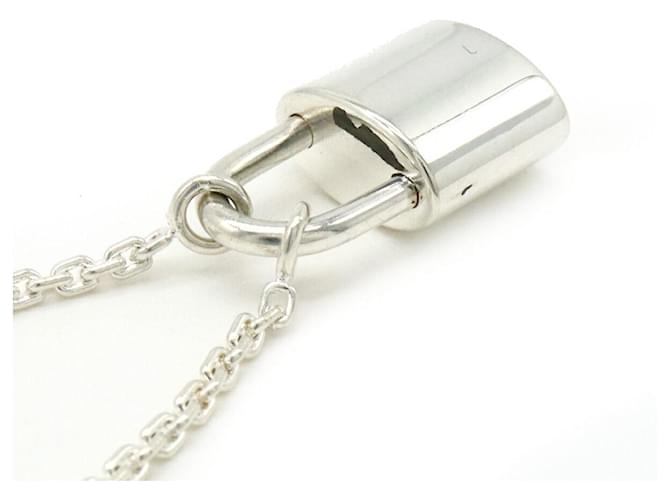Collana Silver Lockit Louis Vuitton Argento Metallico - vista 4