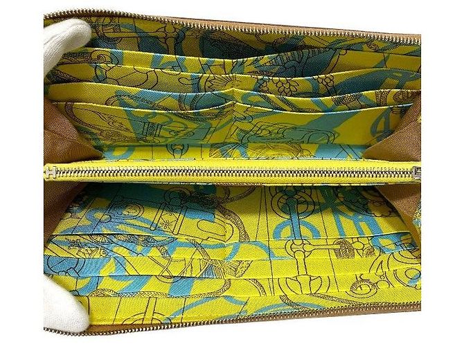 Hermès Hermes Azap Long Silk'in Epsom Long Wallet Brown - view 3