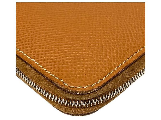 Hermès Hermes Azap Long Silk'in Epsom Long Wallet Brown - view 7