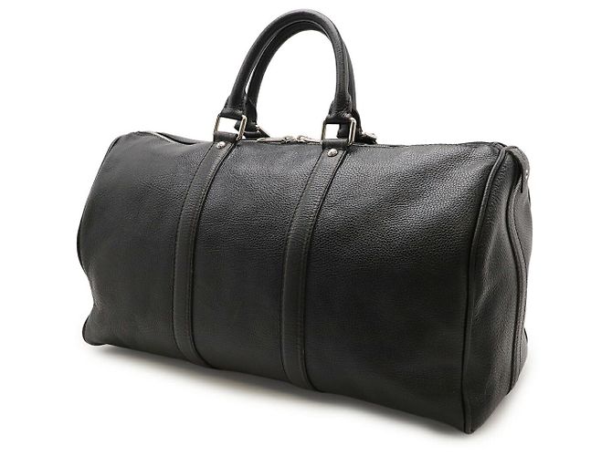 Borsa Boston Keepall 50 Tobaco Louis Vuitton Nero - vista 2