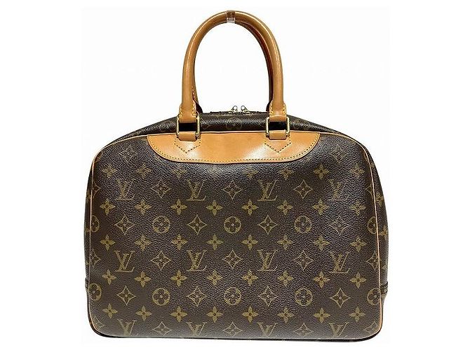 Borsa a mano Monogram Deauville Louis Vuitton Marrone - vista 2
