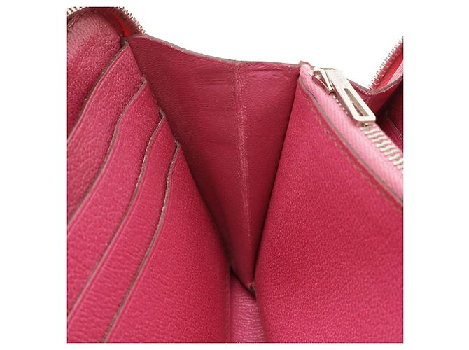 Hermès Portafoglio lungo Azap in coccodrillo Hermes Rosa - vista 7
