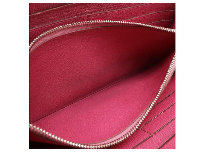 Hermès Portafoglio lungo Azap in coccodrillo Hermes Rosa - vista 8