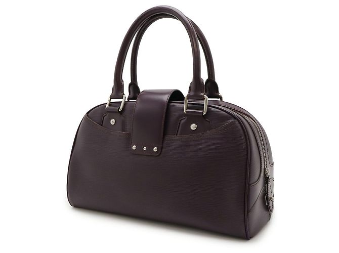 Borsa a mano Bowling Montaigne GM Epi Louis Vuitton Porpora - vista 2