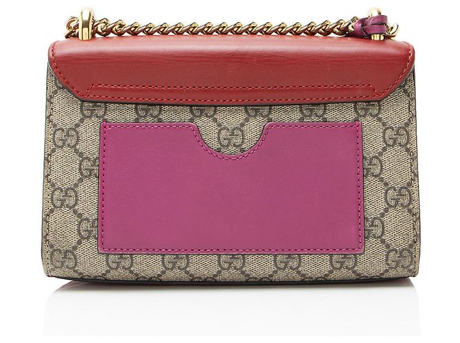 Gucci GG Supreme Padlock Kleine Schultertasche - Ansicht 3