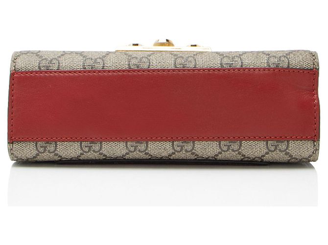 Gucci GG Supreme Padlock Kleine Schultertasche - Ansicht 4