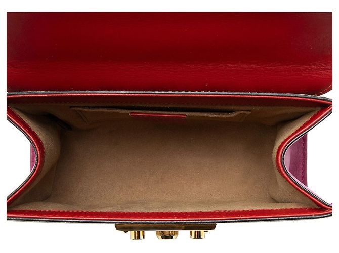 Gucci GG Supreme Padlock Kleine Schultertasche - Ansicht 7