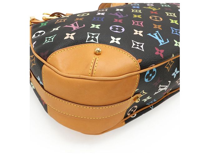 Borsa a Spalla Greta Monogram Louis Vuitton Nero - vista 3