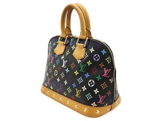 Louis Vuitton Monogram Alma Handtasche Schwarz - Ansicht 2