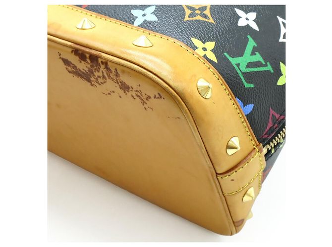 Louis Vuitton Monogram Alma Handtasche Schwarz - Ansicht 3
