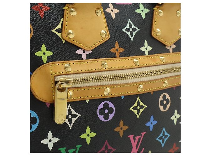 Louis Vuitton Monogram Alma Handtasche Schwarz - Ansicht 7