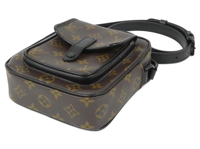 Borsa a Spalla Christopher Monogram Louis Vuitton Marrone - vista 3