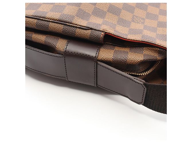 Bolsa de Ombro Naviglio em Couro PVC Louis Vuitton Marrom - vista 7