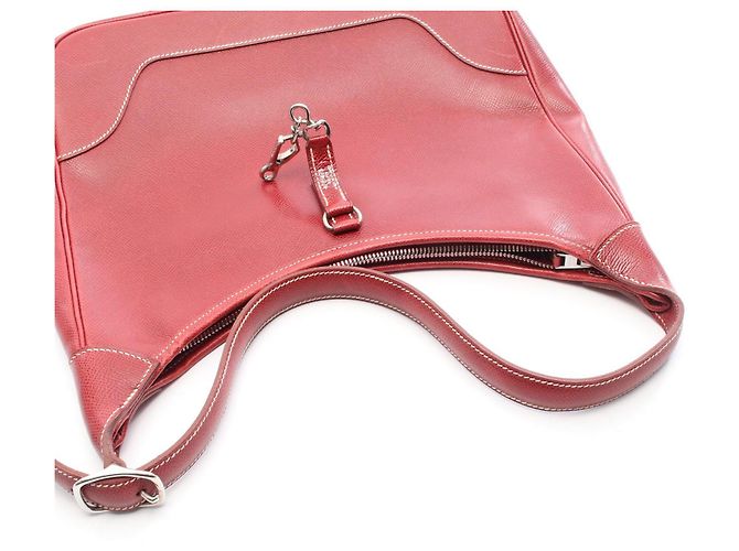 Hermès Borsa a Spalla in Pelle Hermes Trim 31 Rosso - vista 4