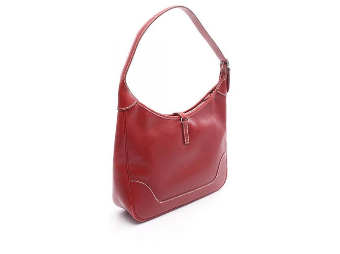 Hermès Borsa a Spalla in Pelle Hermes Trim 31 Rosso - vista 6