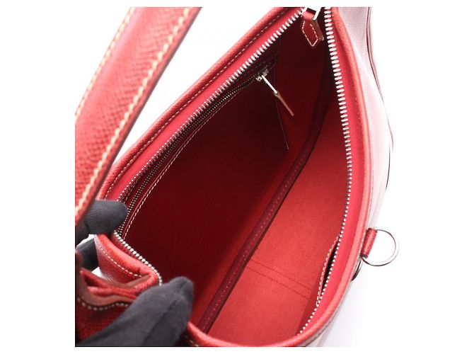 Hermès Borsa a Spalla in Pelle Hermes Trim 31 Rosso - vista 7