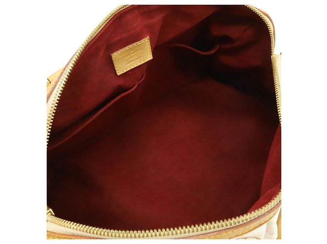 Borsa Boston Courtney MM Monogram Louis Vuitton Bianco - vista 8