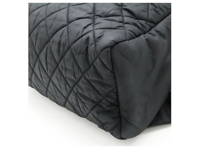 Chanel Cocoon Nylon-Leder Rucksack Schwarz - Ansicht 3