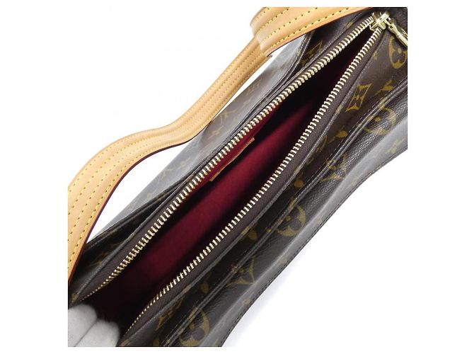 Borsa a Spalla Monogram Viva Cite di Louis Vuitton Marrone - vista 7