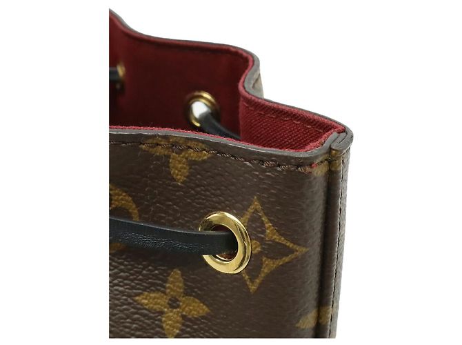 Monceau Mochila Monogram Louis Vuitton Castaño - vista 8