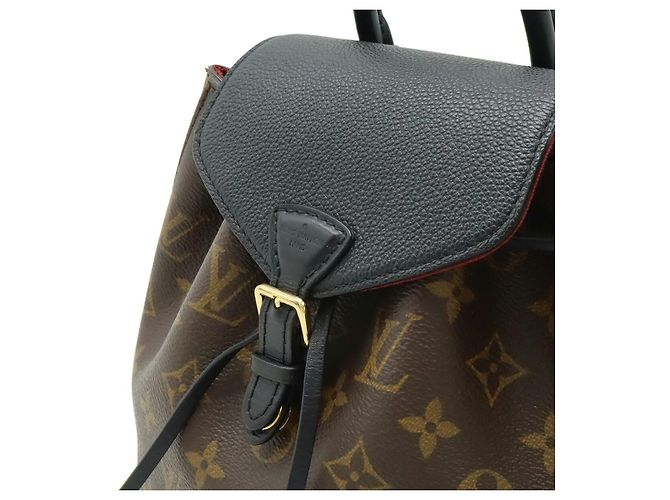 Monceau Mochila Monogram Louis Vuitton Castaño - vista 9