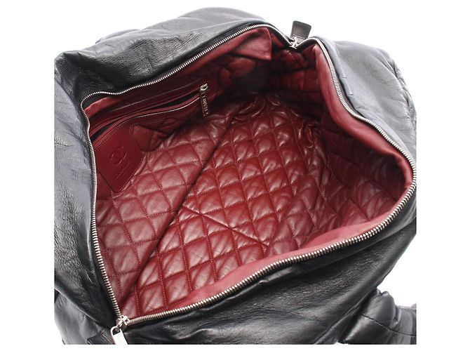 Borsa Boston Coco Cocoon in pelle Chanel Nero - vista 2