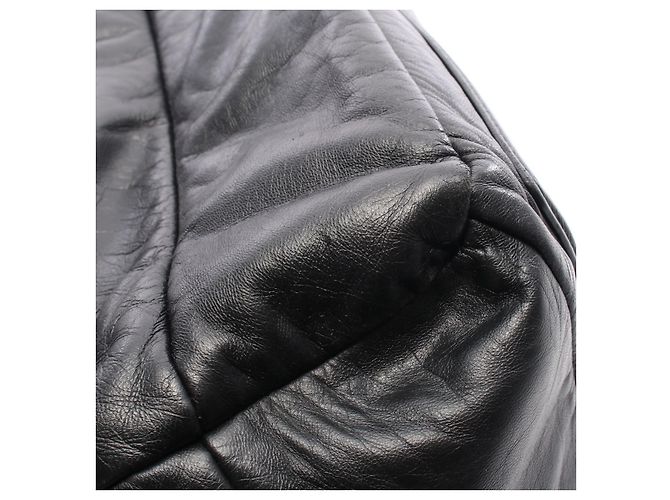 Borsa Boston Coco Cocoon in pelle Chanel Nero - vista 7