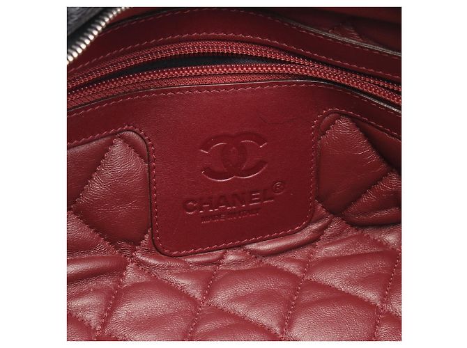 Borsa Boston Coco Cocoon in pelle Chanel Nero - vista 8