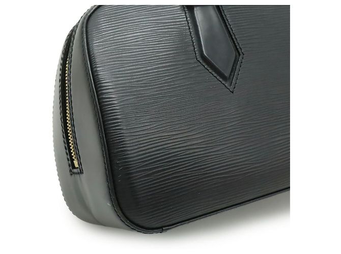Borsa a mano Jasmin in pelle Epi Louis Vuitton Nero - vista 8
