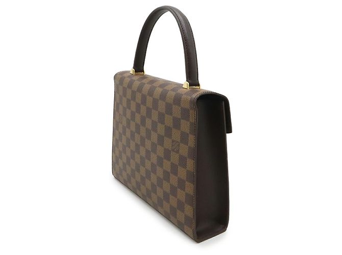 Borsa Louis Vuitton Damier Malletier Marrone - vista 2