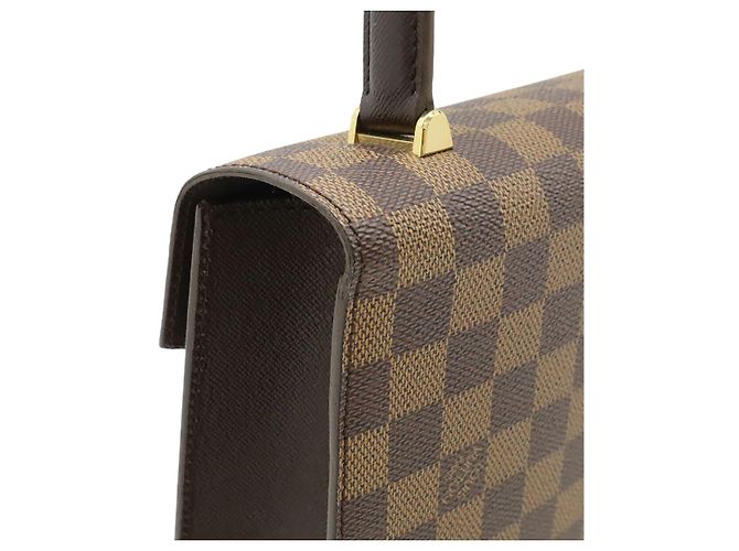 Borsa Louis Vuitton Damier Malletier Marrone - vista 4