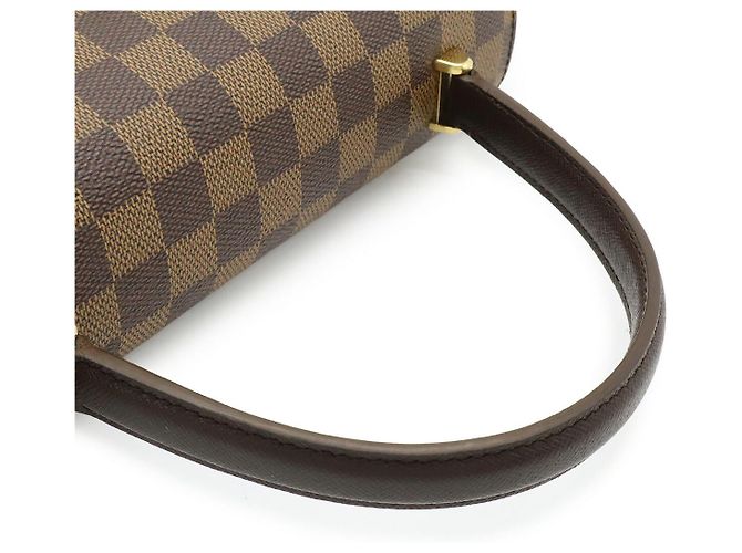 Borsa Louis Vuitton Damier Malletier Marrone - vista 5
