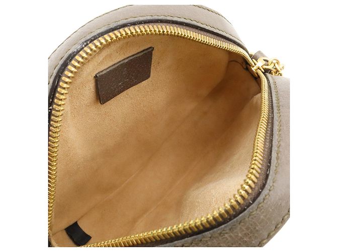 Borsa a Spalla Gucci Ophidia GG Supreme Marrone Beige - vista 6