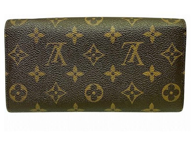Portafoglio Lungo Monogramma Sarah di Louis Vuitton Marrone - vista 2