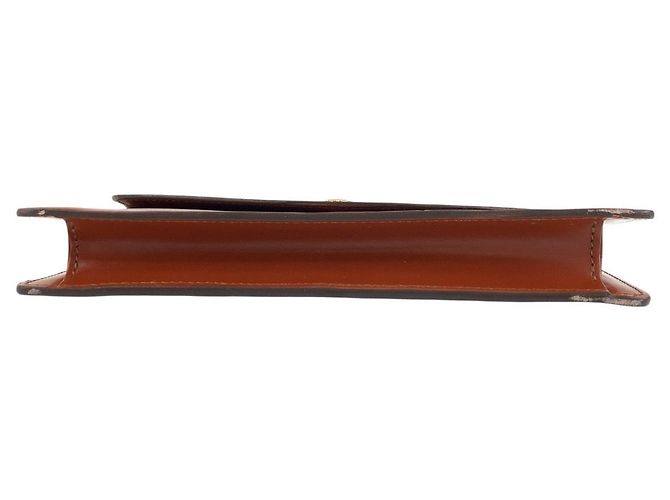 Clutch Louis Vuitton Epi Montaigne 27 Marrone - vista 10