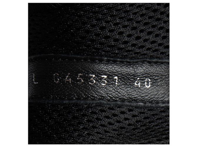 Gabrielle Zapatillas de ante CC Chanel - Talla 10 / 40 Negro - vista 4